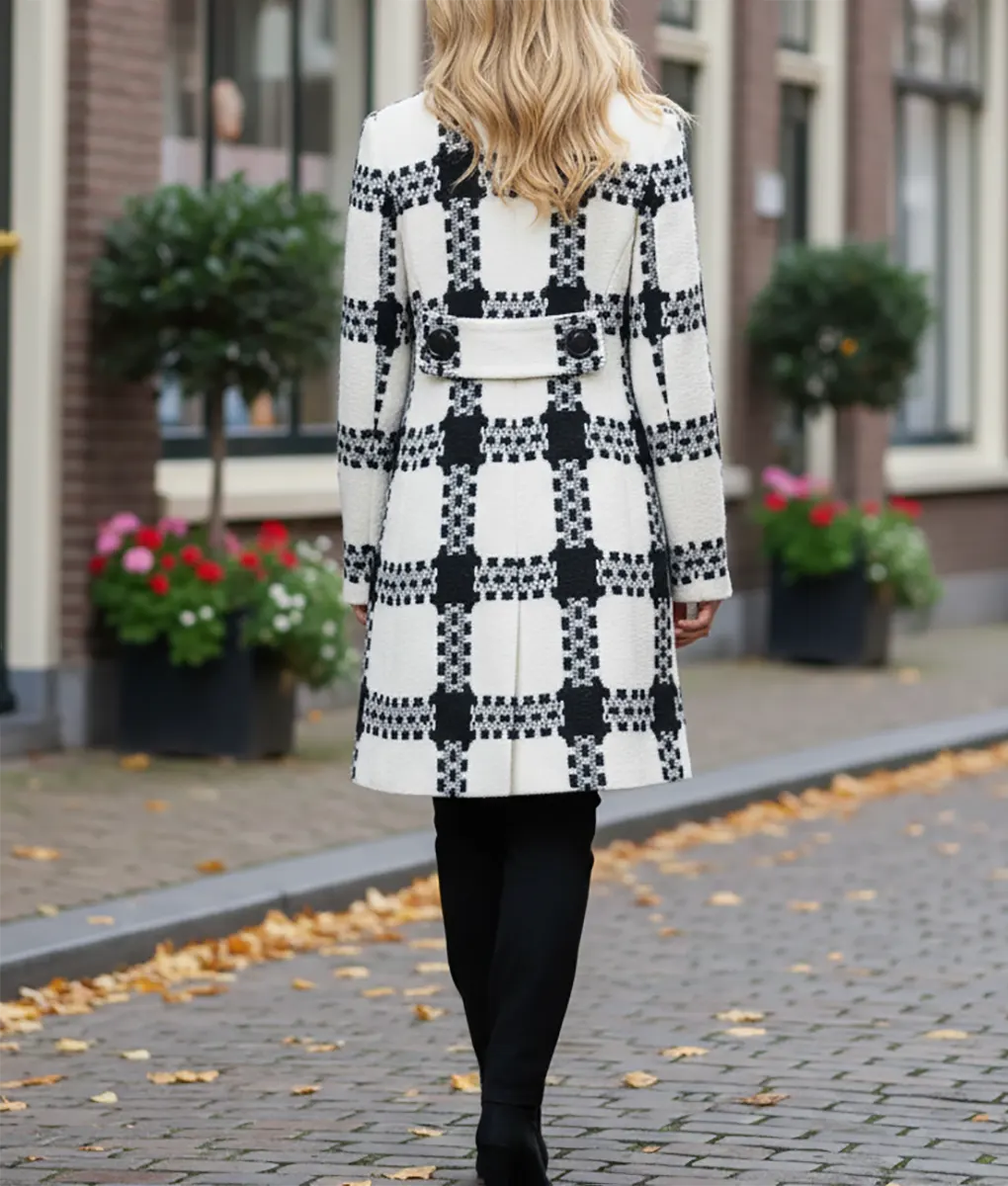 Desperate Housewives S05 Nicollette Sheridan Wool Coat-Back