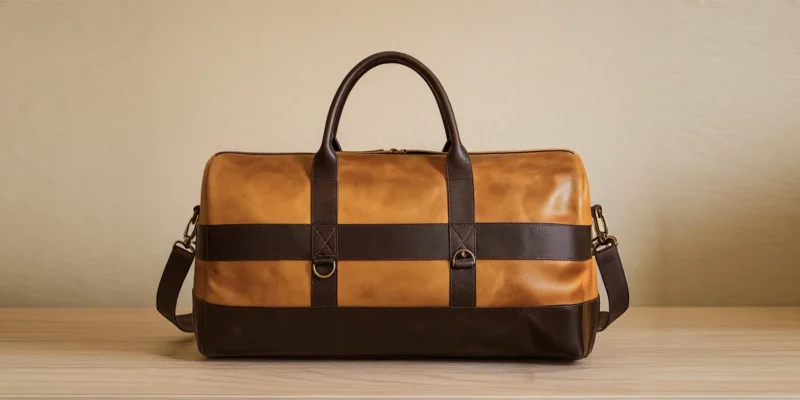 how to remove smell from a leather bag