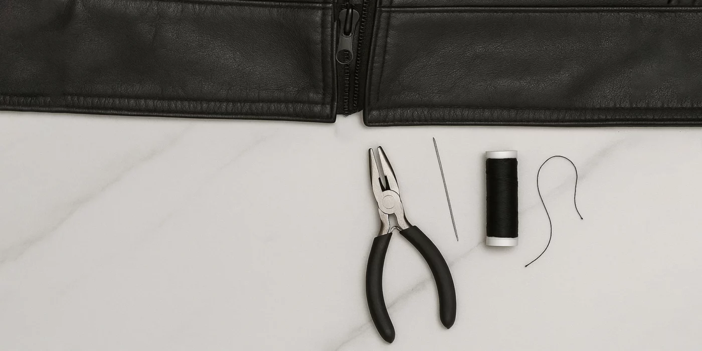 how to reattach a zipper
