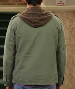 The Big Bang Theory Johnny Galecki Cotton Jacket-Back