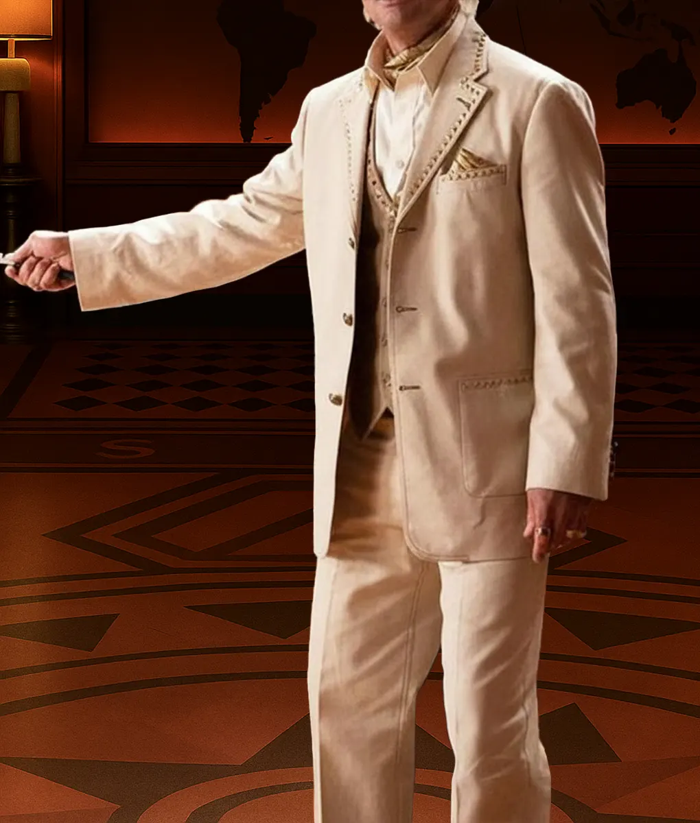 The Righteous Gemstones S03 Walton Goggins Suit-Side