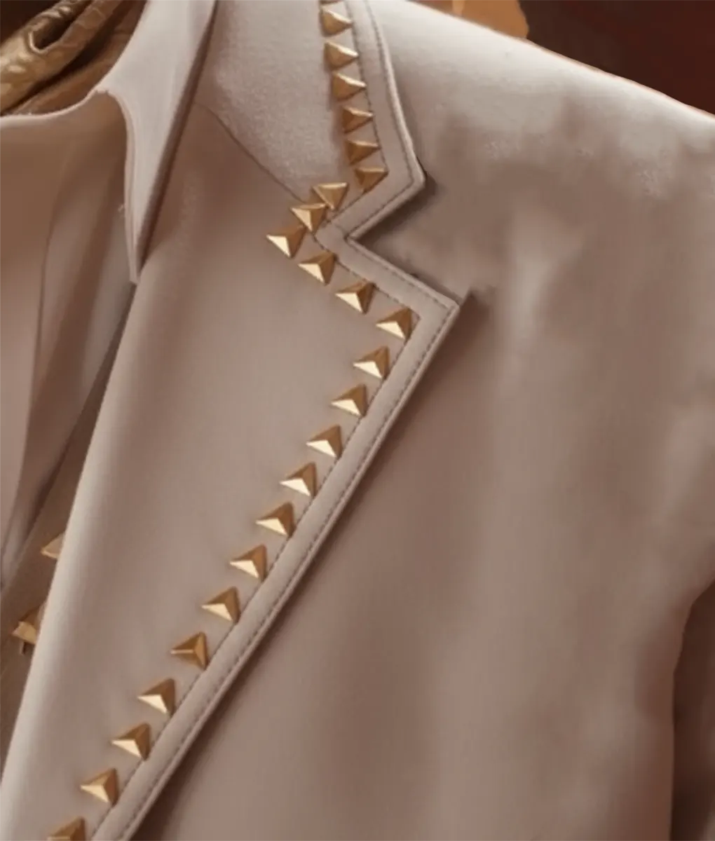 The Righteous Gemstones S03 Walton Goggins Suit-Closeup