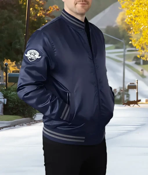 Ben Stiller The Watch Evan Neighborhood Blue Jacket | NYC Jackets