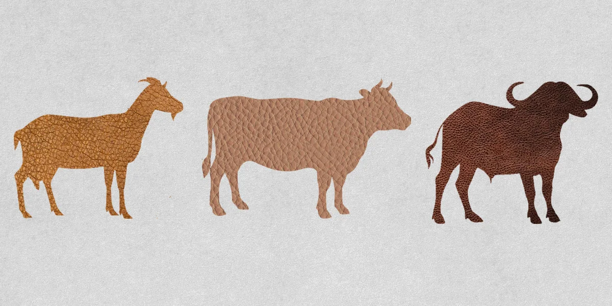 types of leather