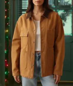 Oh. What. Fun. Michelle Pfeiffer Cotton Jacket-Front