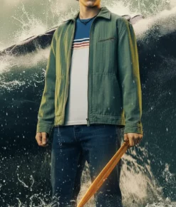 Percy Jackson And The Olympians Walker Scobell Cotton Jacket-Front