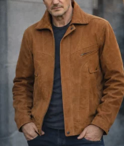 4 Kids Walk Into a Bank Liam Neeson Jacket-Front
