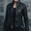 Control Jesse Faden Black Leather Jacket-Front