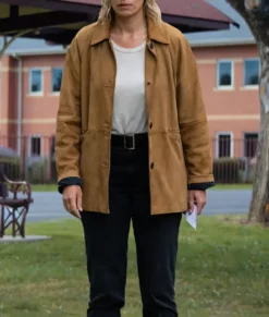 Dear Life Brooke Satchwell Suede Jacket-Front