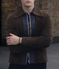Harry Potter Gabriel Harland Suede Jacket-Front