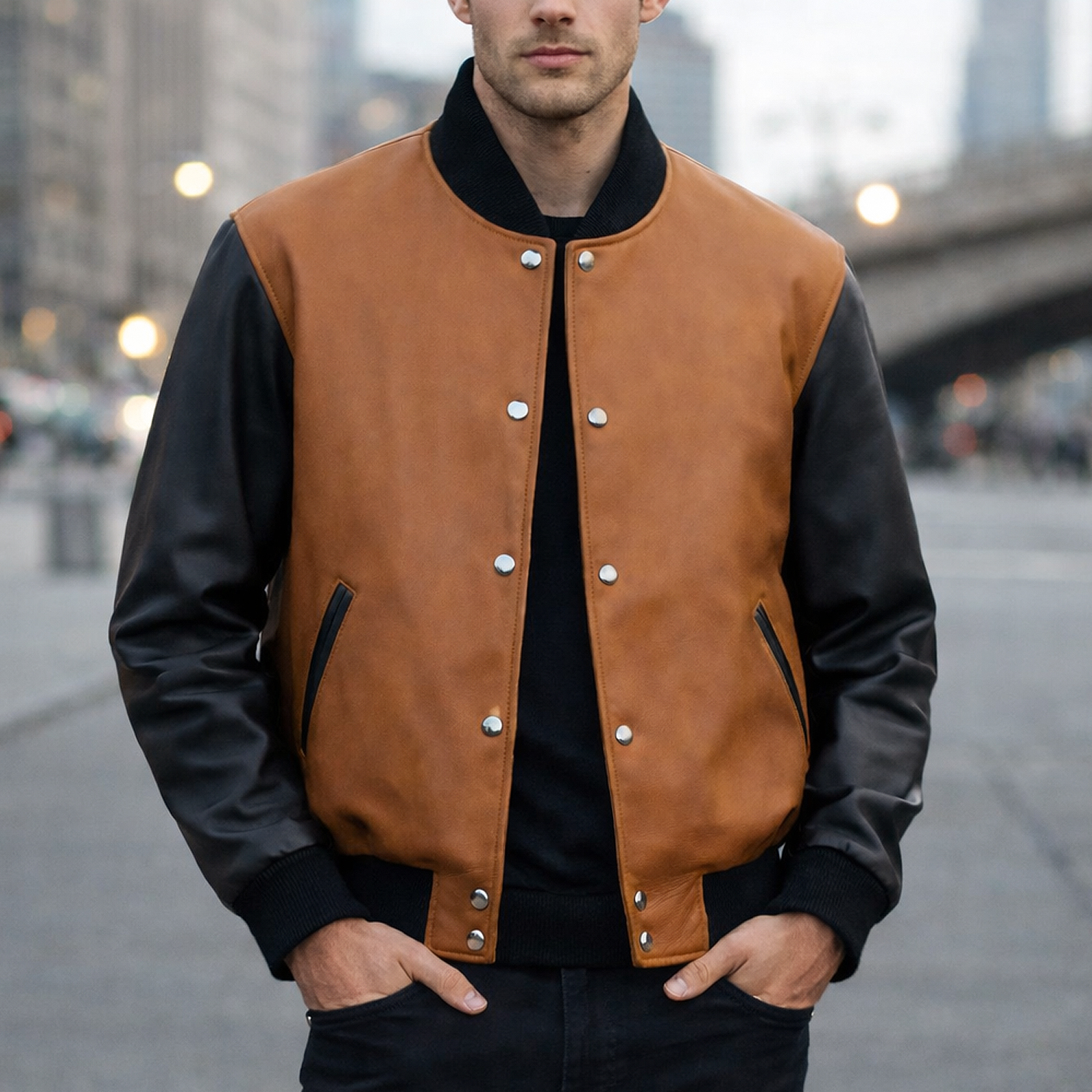 Men's Leather Varsity Jackets