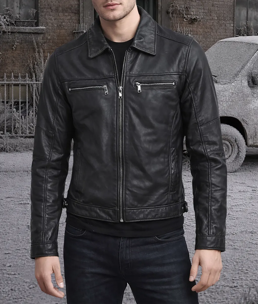 Jeremy Irvine Return to Silent Hill James Sunderland Leather Jacket