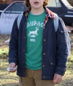 Stranger Things Gaten Matarazzo Denim Jacket-Front