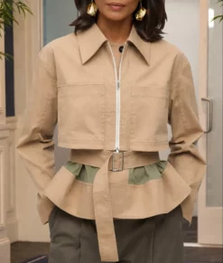 9-1-1 Angela Bassett Utility Jacket-Front