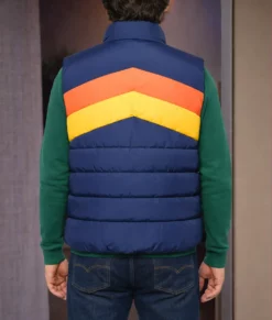 Mork & Mindy Robin Williams Puffer Vest-Back