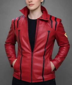 Neon Genesis Evangelion Misato Red Jacket-Front