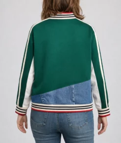 Shrinking Christa Miller Track Jacket-Back