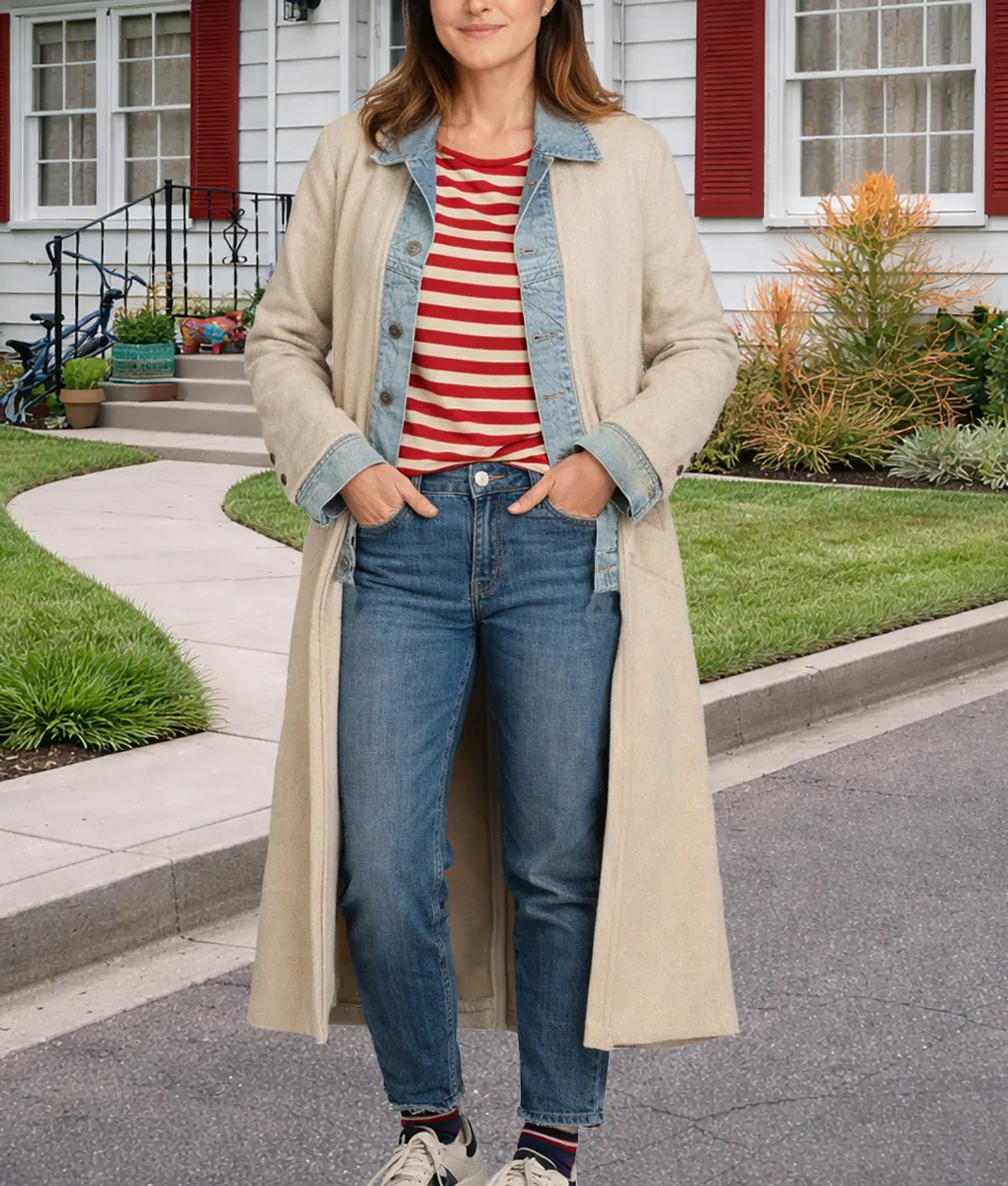 Shrinking S03 Christa Miller Coat-Front