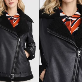 best oversized leather jacket