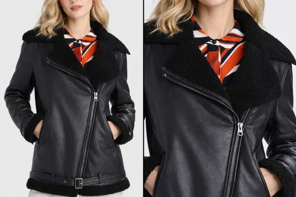 best oversized leather jacket