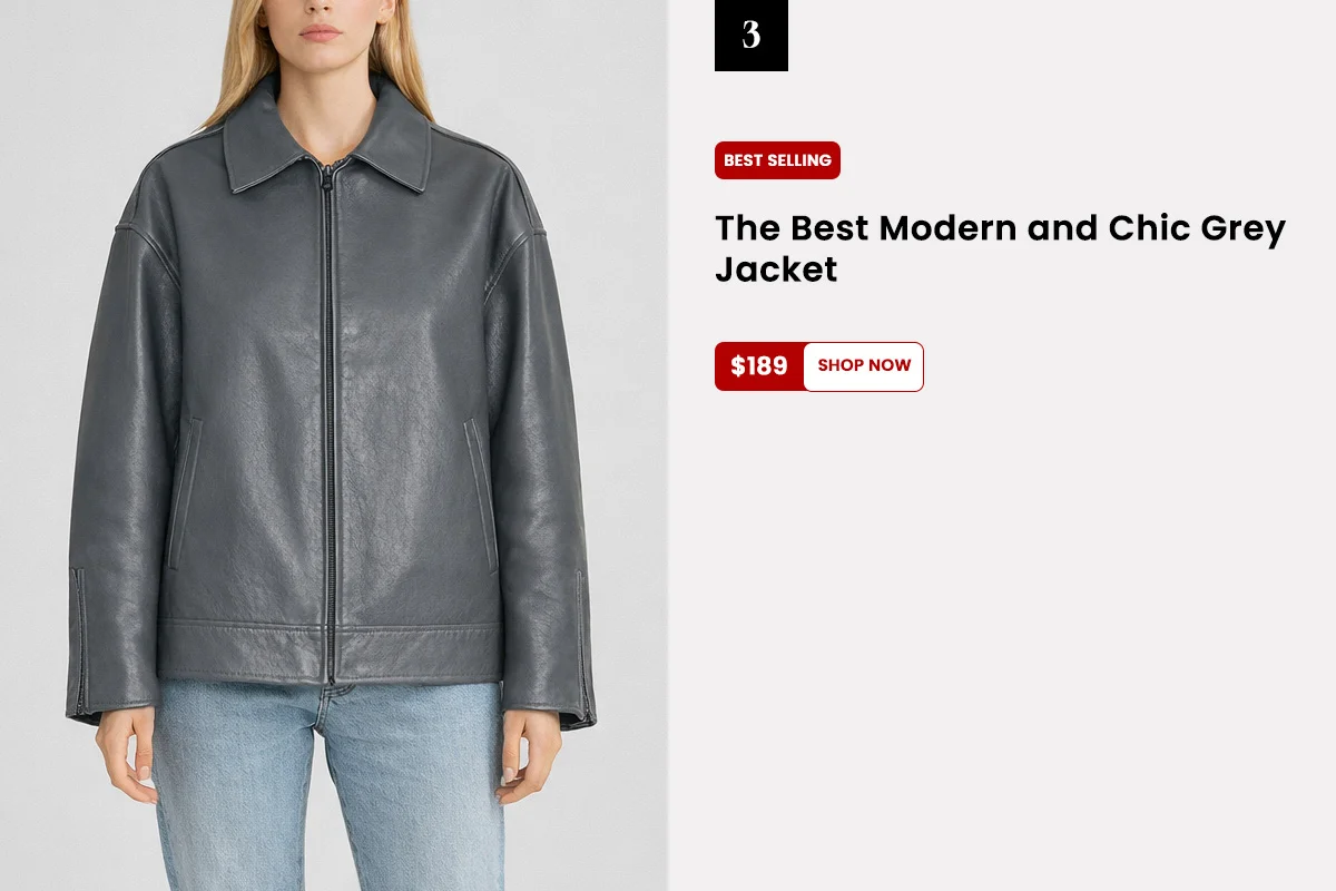 best oversized leather jacket