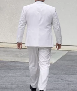 Echo Vincent D'Onofrio White Suit-Back