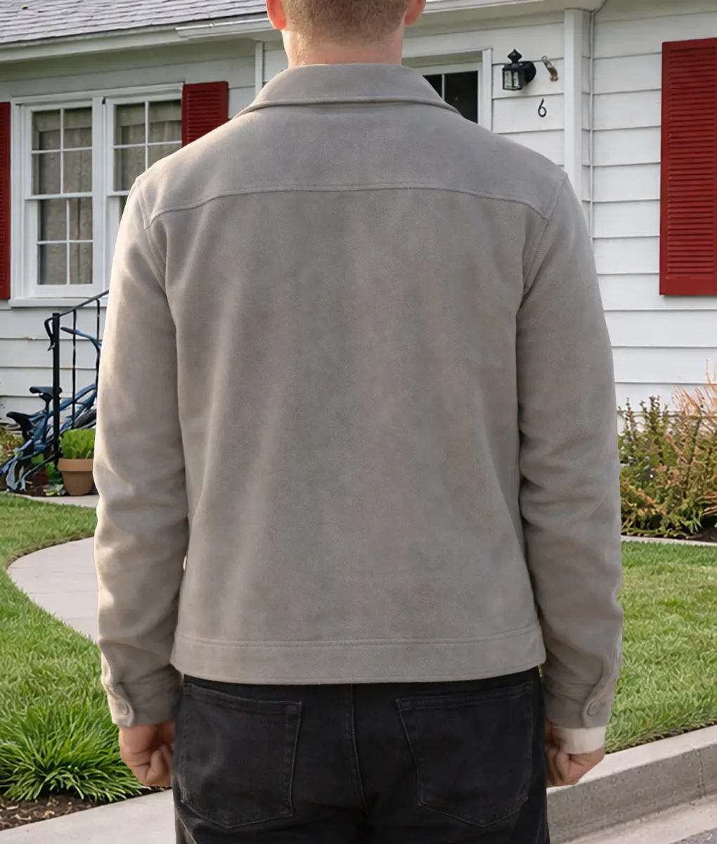The Audacity Billy Magnussen Grey Jacket-Back