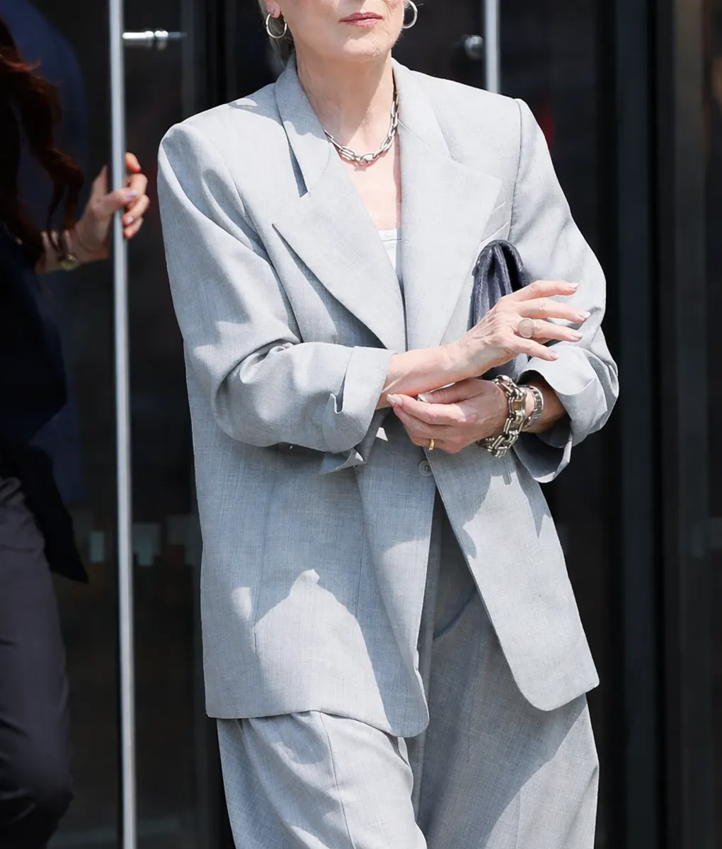 The Devil Wears Prada 2 Meryl Streep Blazer-Front