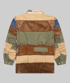 Euphoria S03 Zendaya Patchwork Jacket-Back