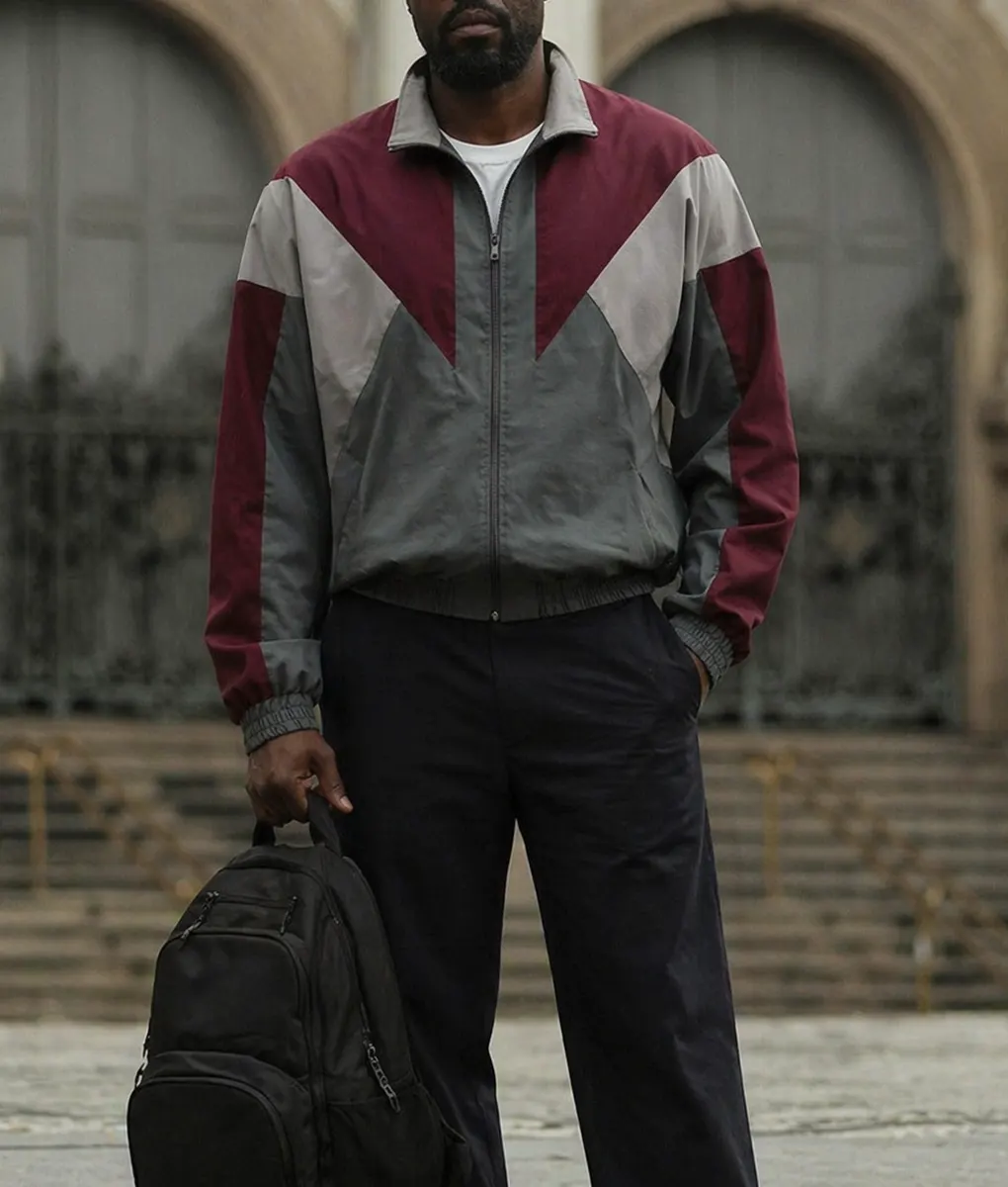 Man On Fire Yahya Abdul-Mateen II Bomber Jacket-Front