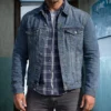 Mutiny Jason Statham Denim Jacket-Front