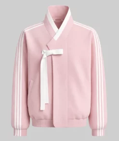 Stray Kids x Hanbok Wrap Jacket-Pink