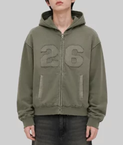 BTS World Tour Korea Green Hoodie-Front