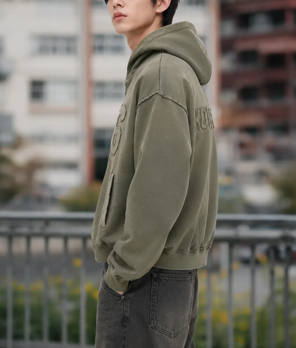 BTS World Tour Korea Green Hoodie | NYC Jackets