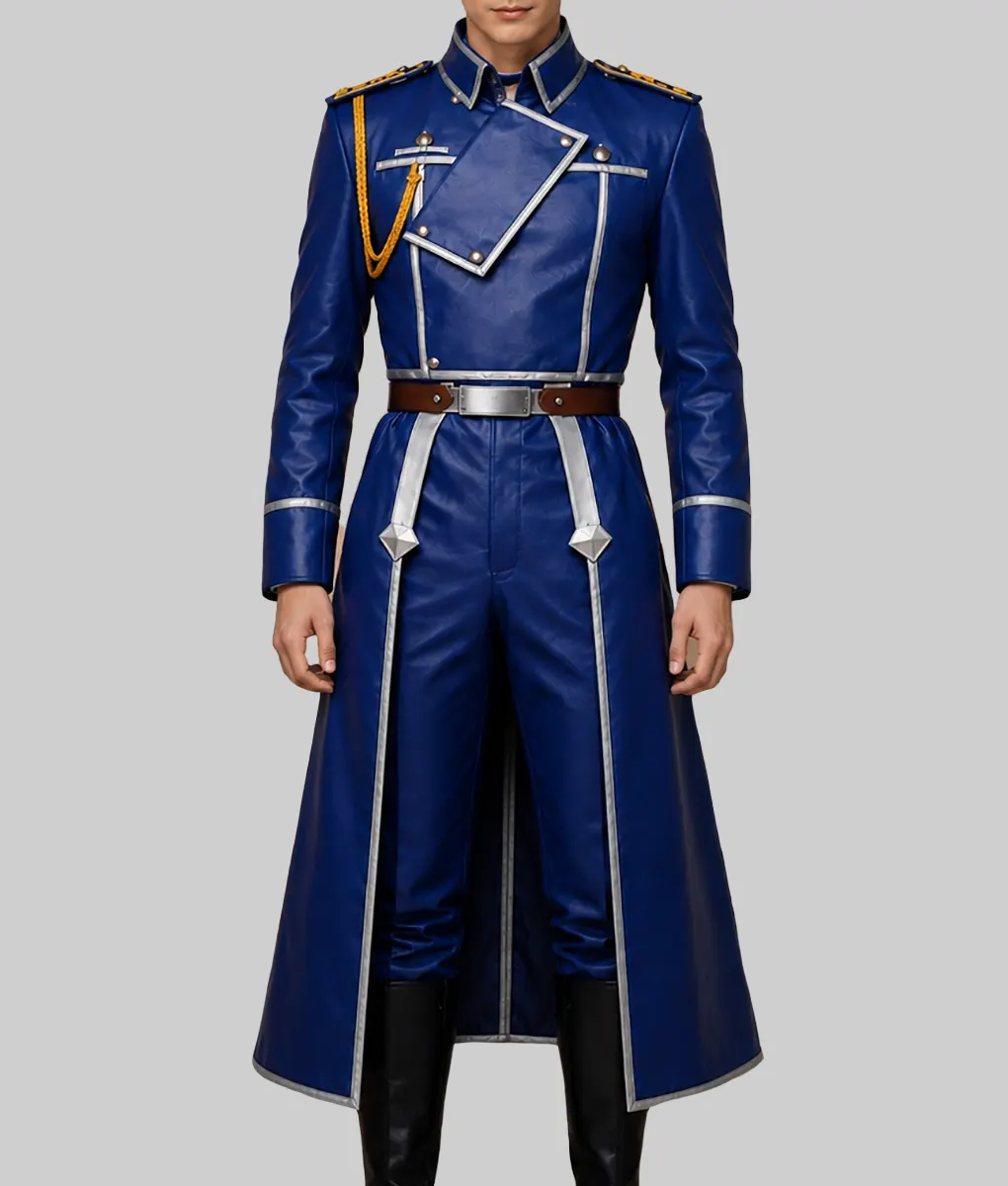 Full Metal Alchemists Blue Costume-Front