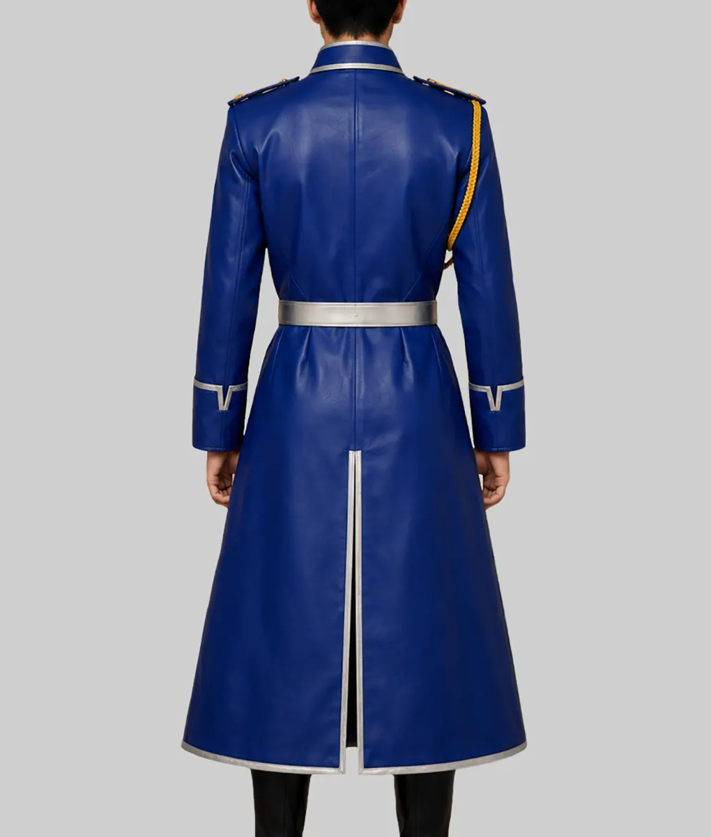 Full Metal Alchemists Blue Costume-Back