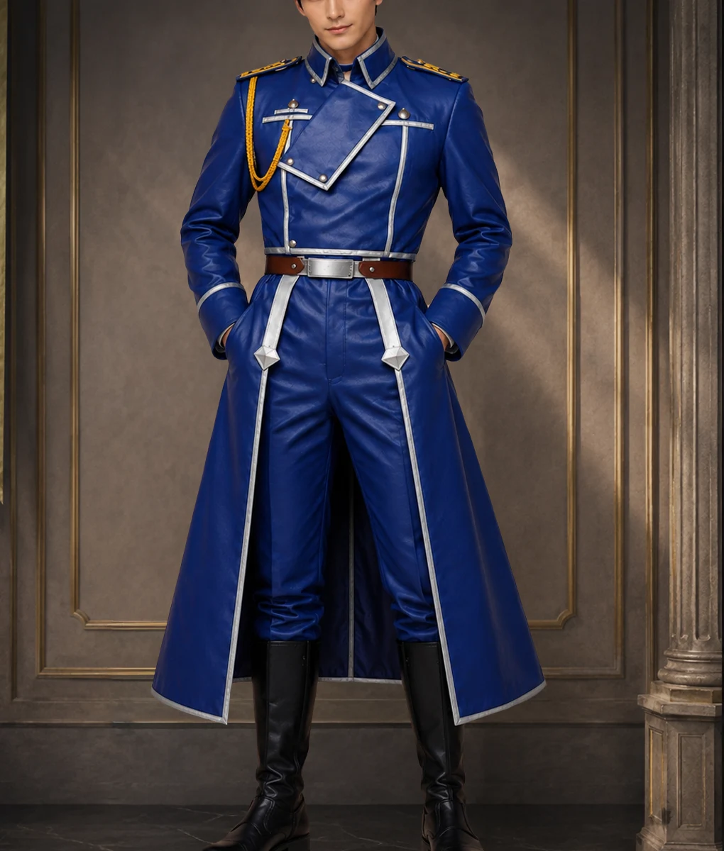 Full Metal Alchemists Blue Costume-Front