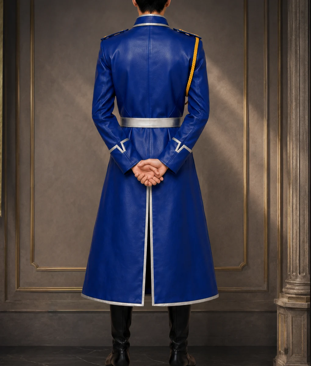Full Metal Alchemists Blue Costume-Back