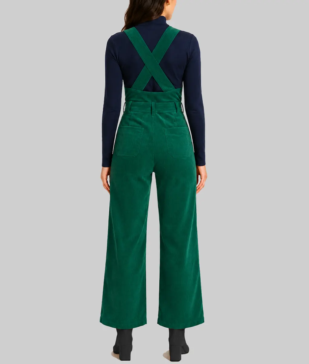 Girl Meets Farm S15 Molly Yeh Heart Pocket Jumpsuit-Back