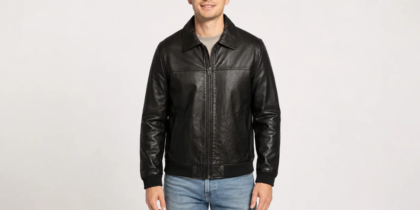 leather jacket for body type