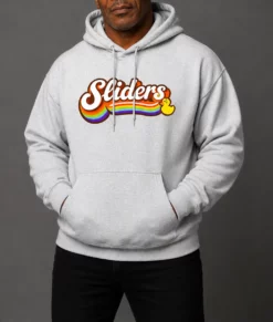 Mike Tyson Sliders Grey Hoodie-Front