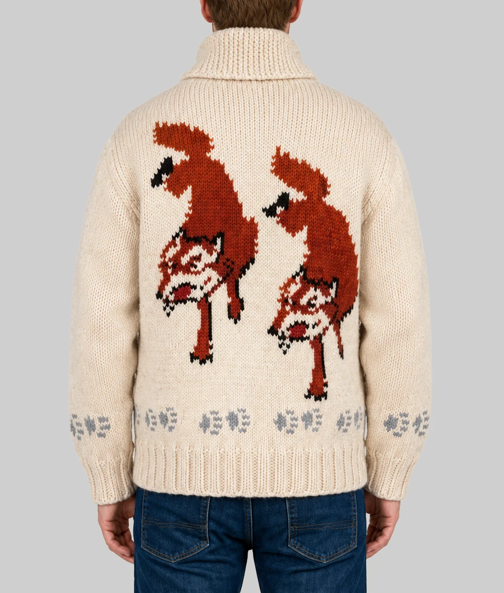 Project Hail Mary Ryan Gosling Wolf Sweater-Back