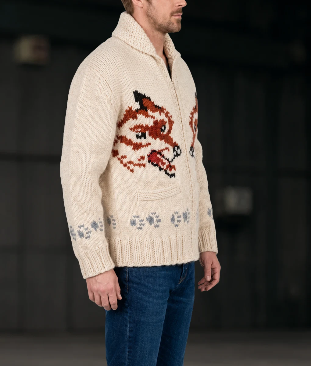 Project Hail Mary Ryan Gosling Wolf Sweater-Side