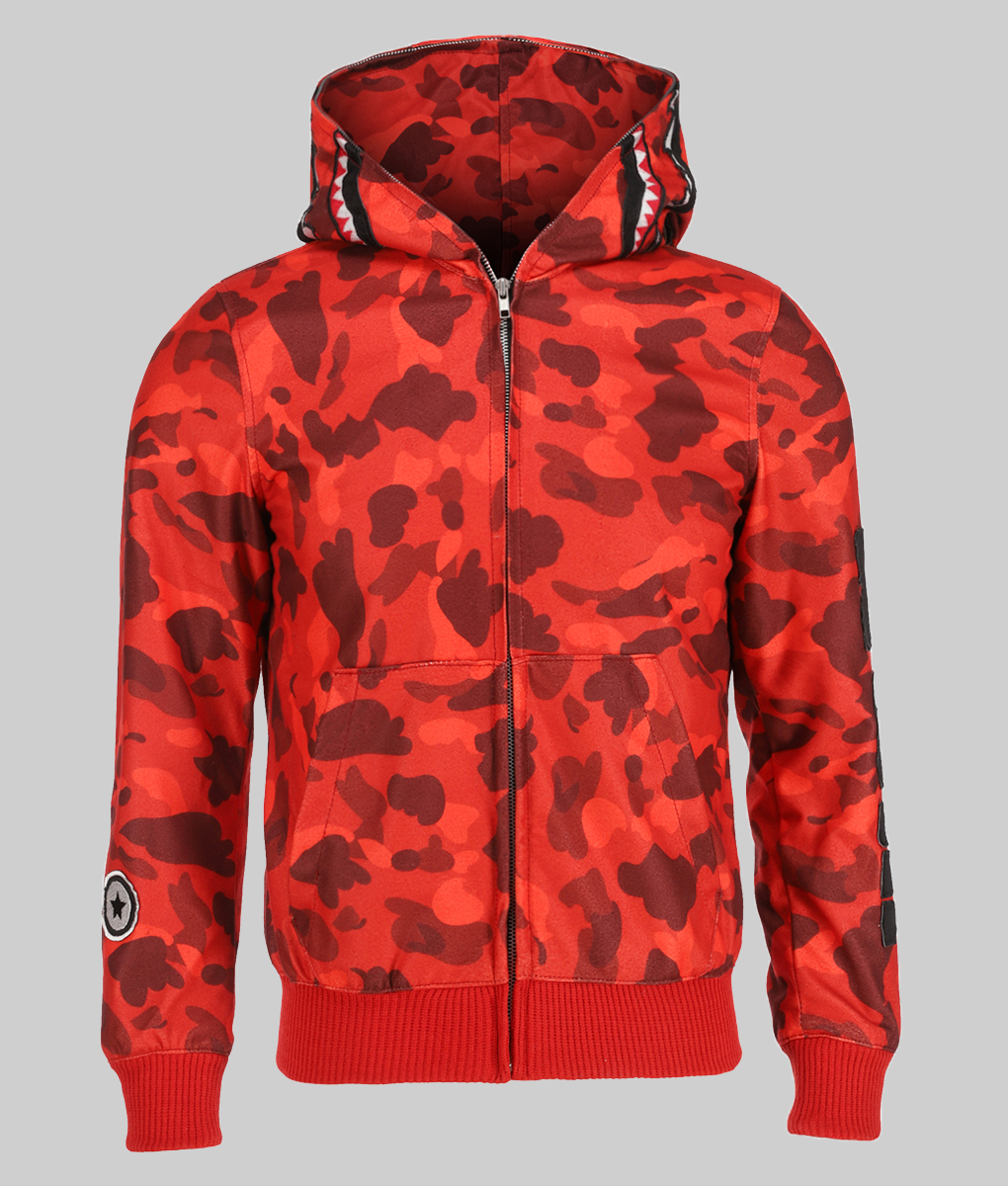 Red Bape Hoodie-Front