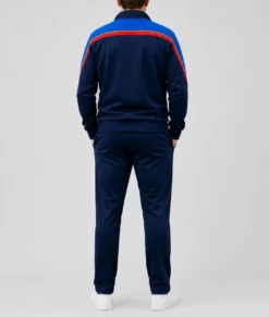 Ted Lasso S04 Jason Sudeikis Blue Tracksuit-Back