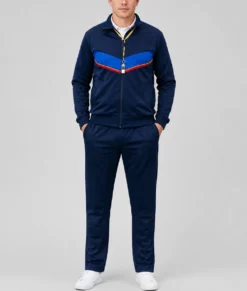 Ted Lasso S04 Jason Sudeikis Blue Tracksuit-Front