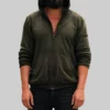 The Punisher One Last Kill Jon Bernthal Green Hoodie-Front