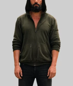 The Punisher One Last Kill Jon Bernthal Green Hoodie-Front
