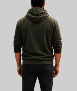 The Punisher One Last Kill Jon Bernthal Green Hoodie-Back