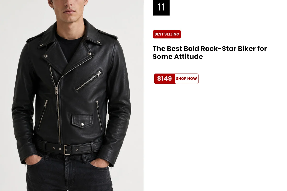best men's leather jackets for fall